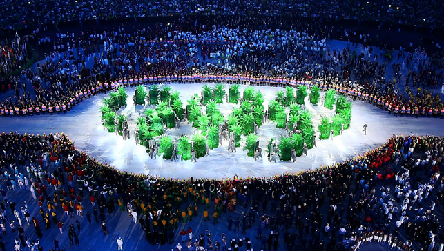 rio 2016 cerimonia di apertura