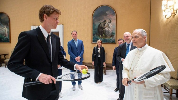 Leone XIV, un Papa tennista