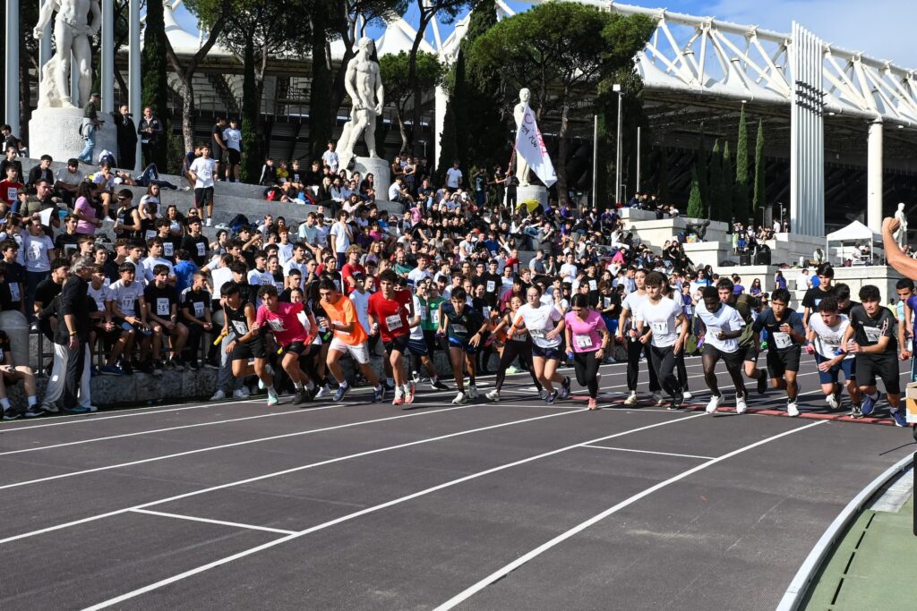 Partenza della staffetta di Miguel 2025 42x1000