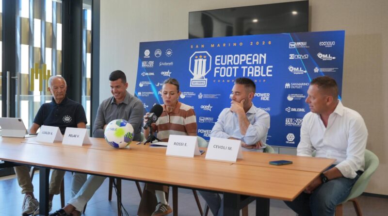 Presentazione dell'European Foot Table Championship